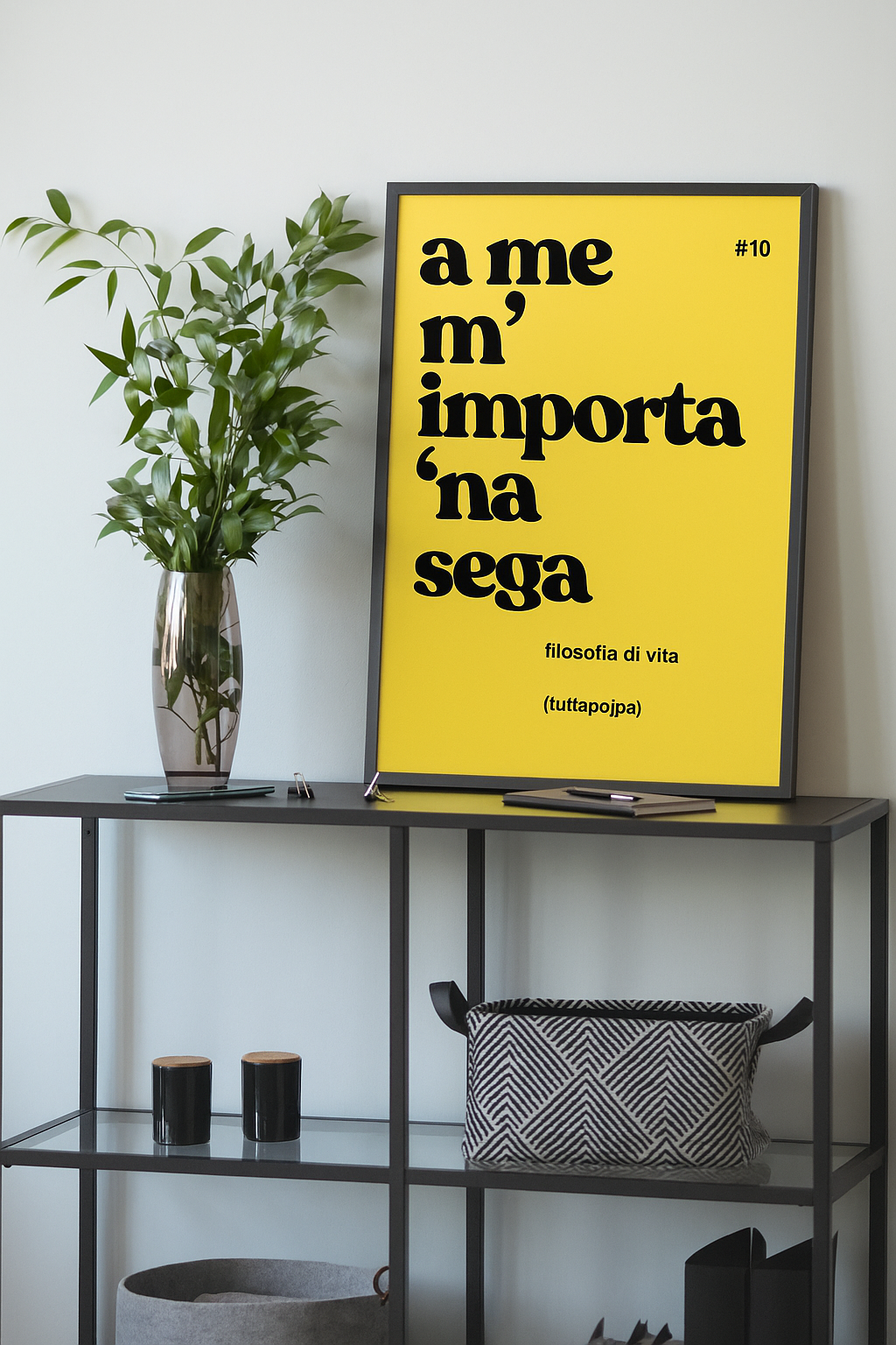 POSTER A ME M'IMPORTA 'NA SEGA