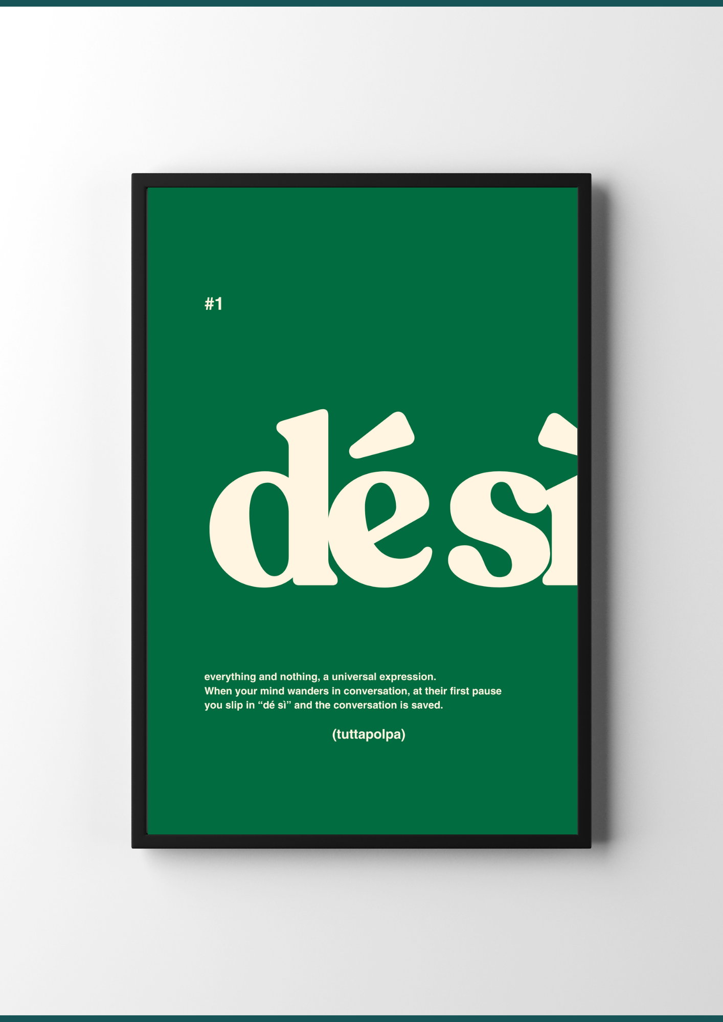 POSTER DE SI