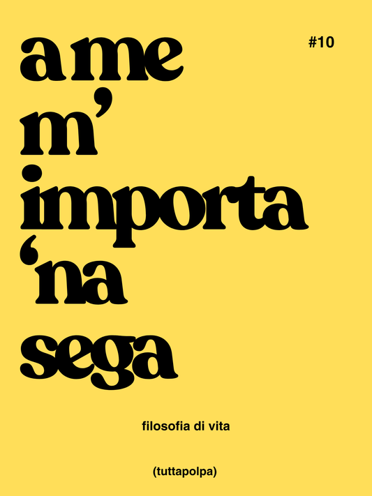 POSTER A ME M'IMPORTA 'NA SEGA