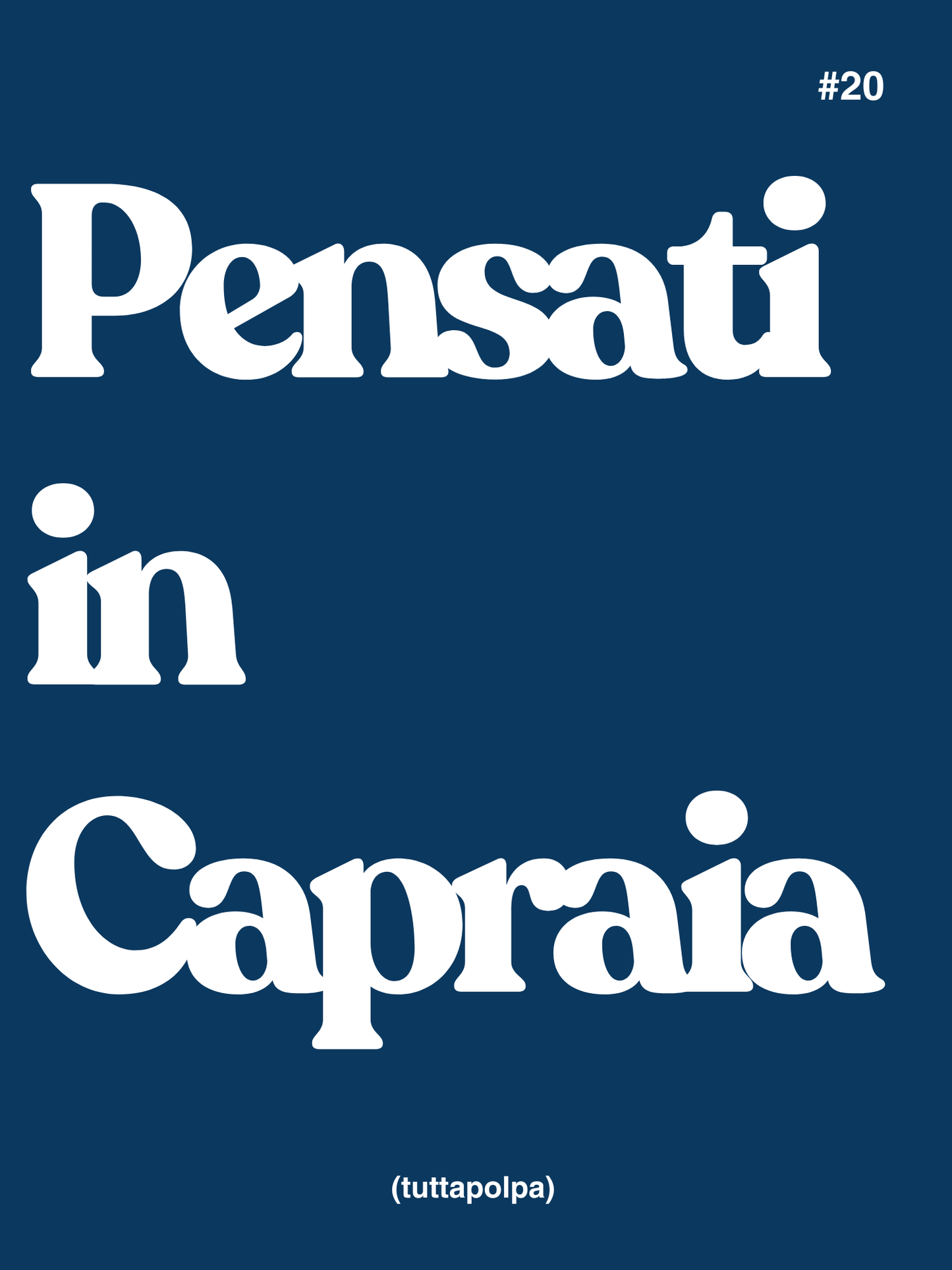 Poster Pensati in Capraia