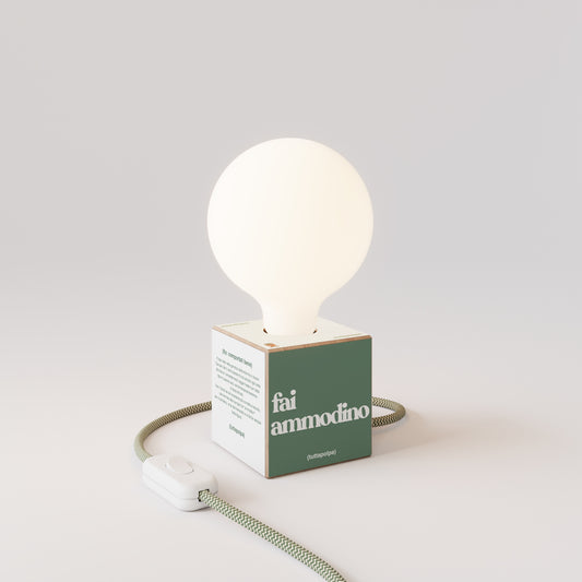 Lampada da tavolo Cubetto | Fai ammodino