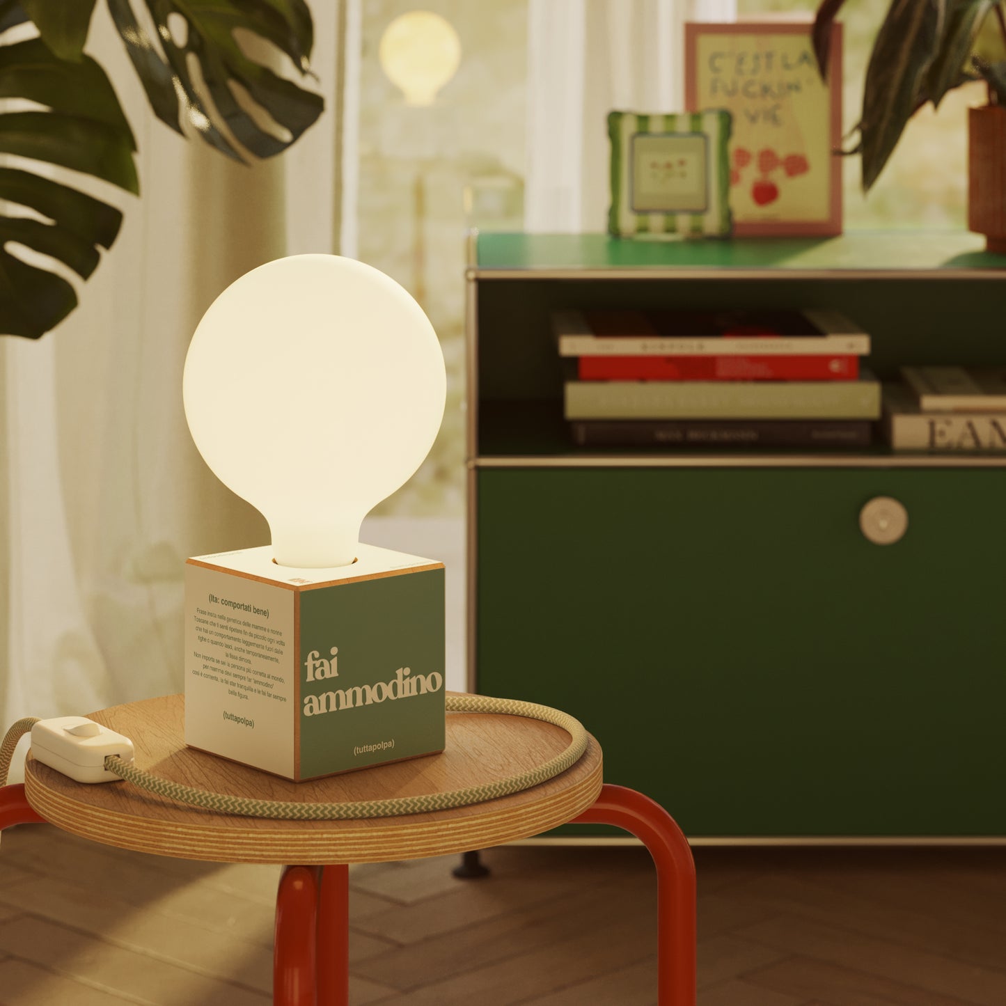Lampada da tavolo Cubetto | Fai ammodino