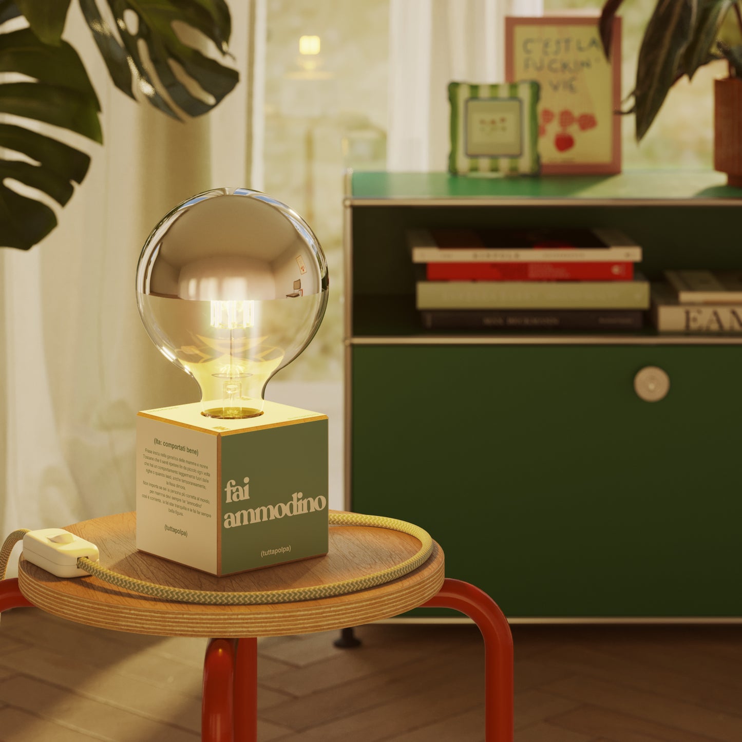 Lampada da tavolo Cubetto | Fai ammodino