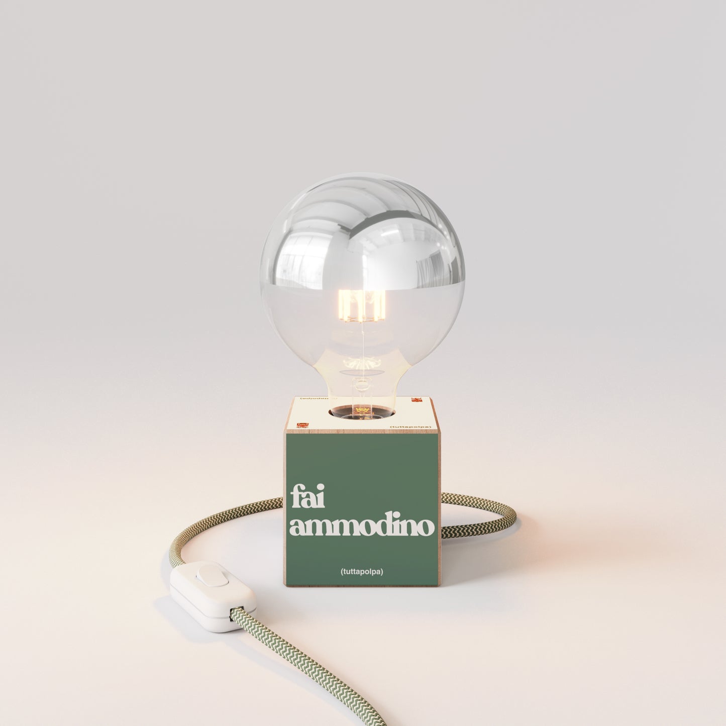Lampada da tavolo Cubetto | Fai ammodino