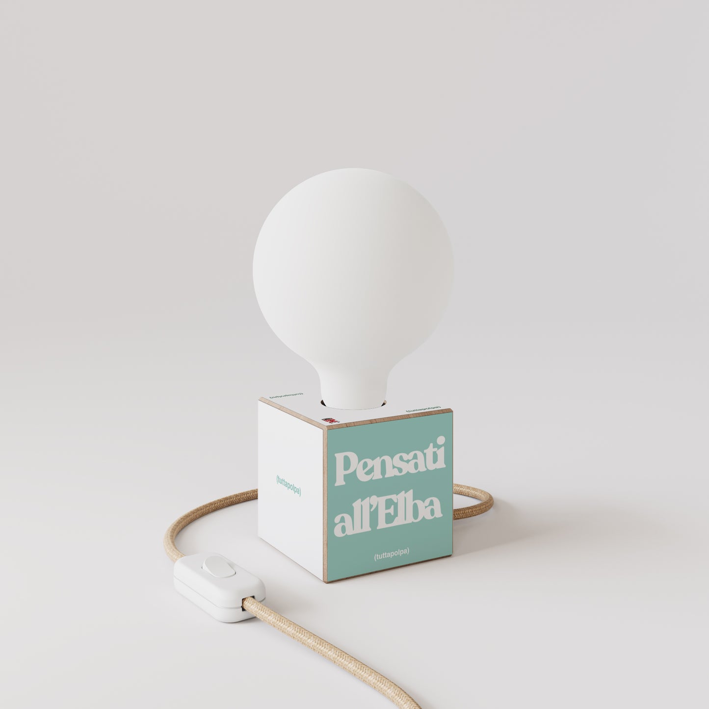 Lampada da tavolo Cubetto | Pensati all’Elba