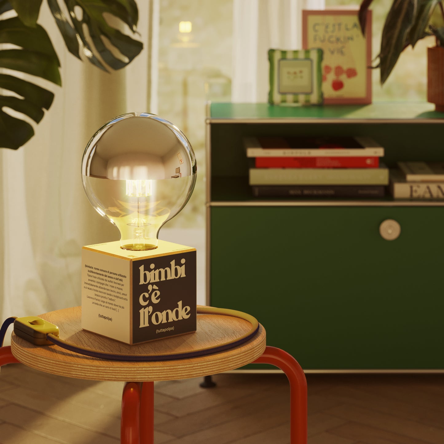 Lampada da tavolo Cubetto | bimbi c'è ll'onde
