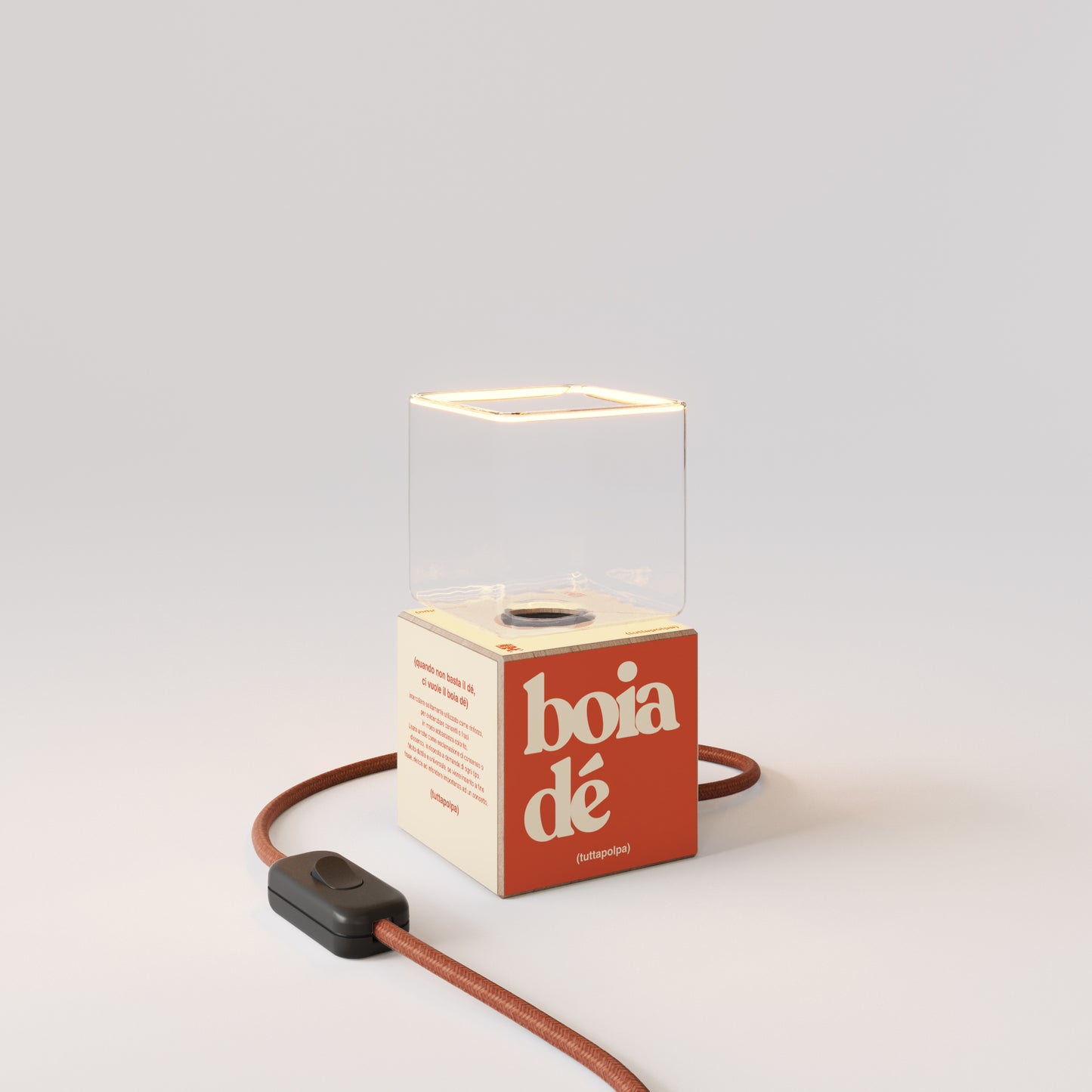Lampada da tavolo Cubetto | Boia dé
