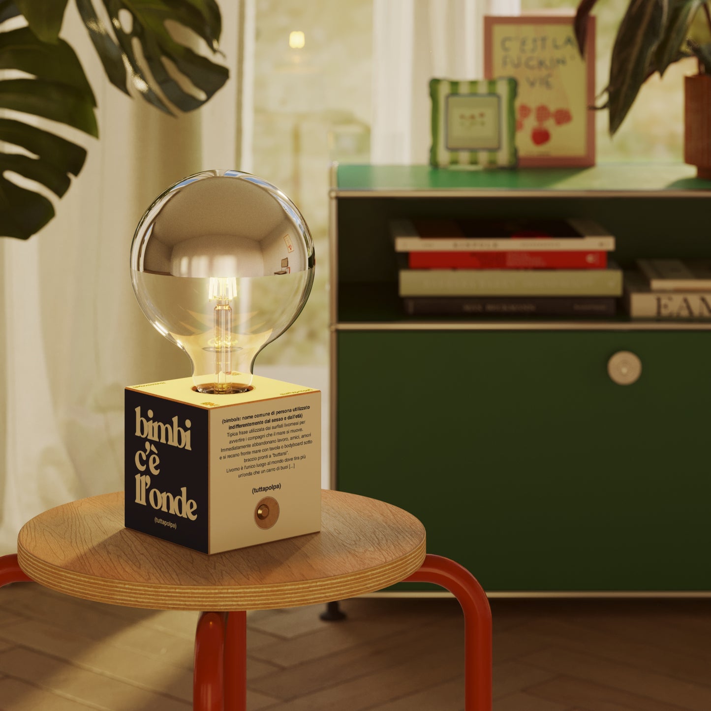 Lampada Cabless03 | Bimbi c'è ll'onde