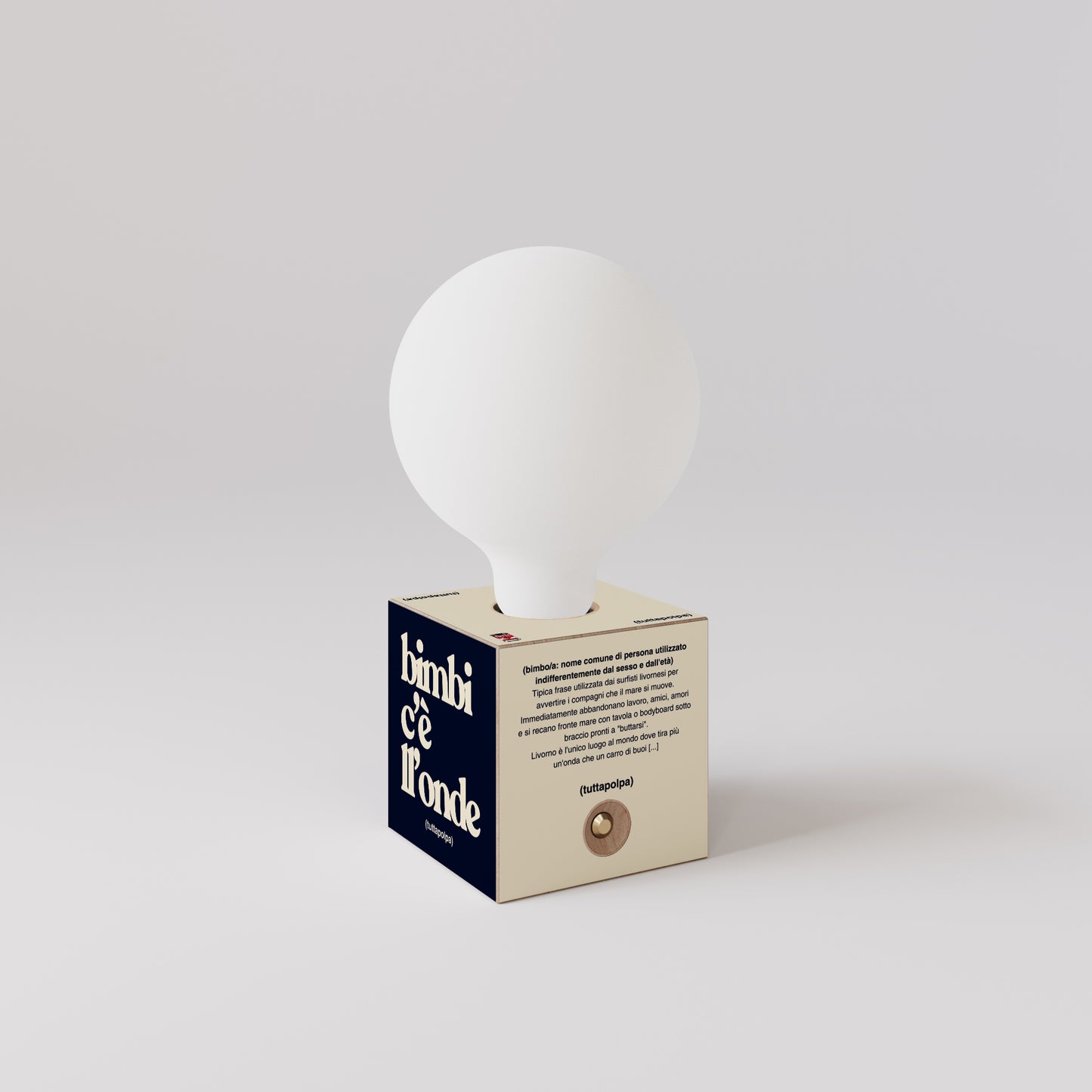 Lampada Cabless03 | Bimbi c'è ll'onde
