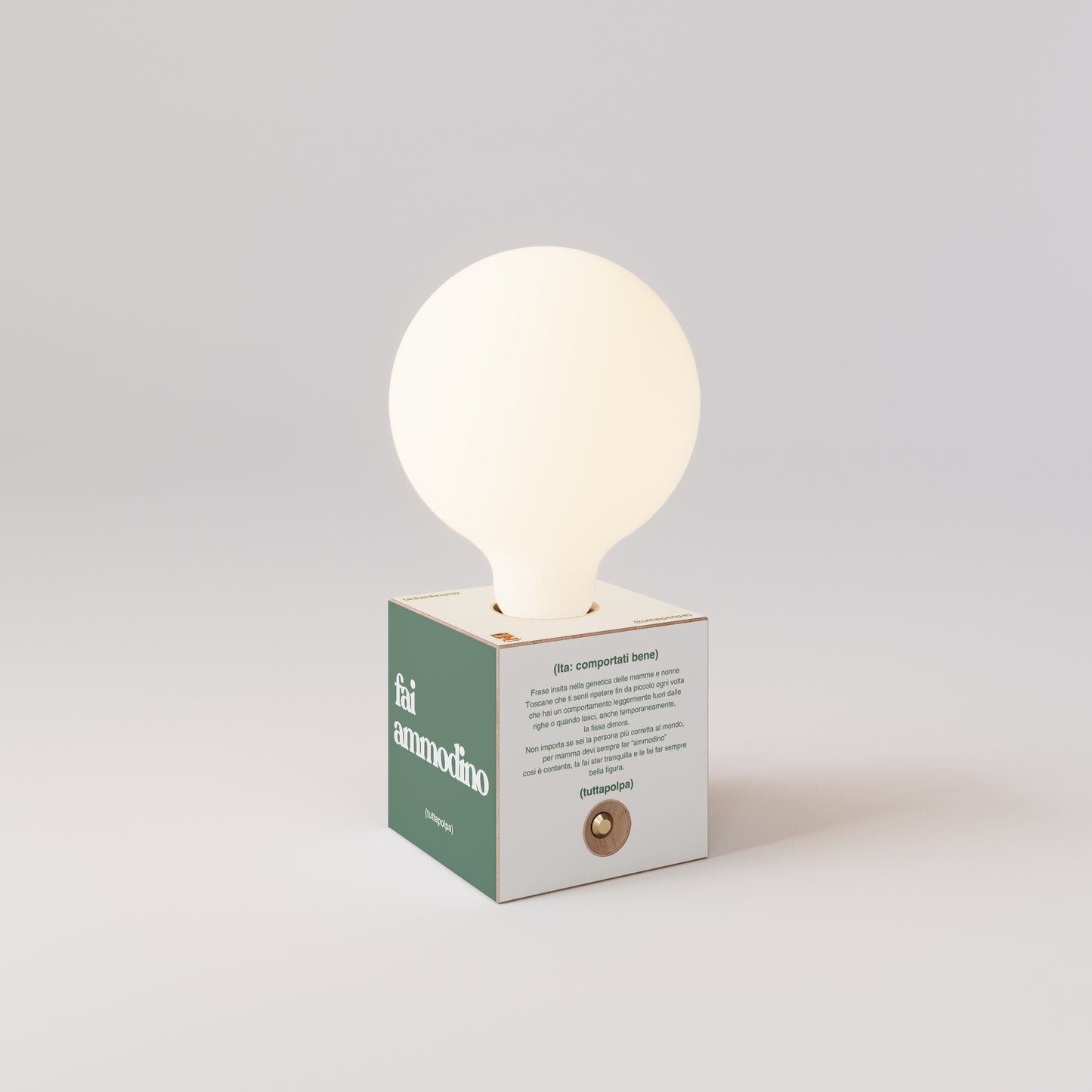 Lampada Cabless03 | Fai ammodino