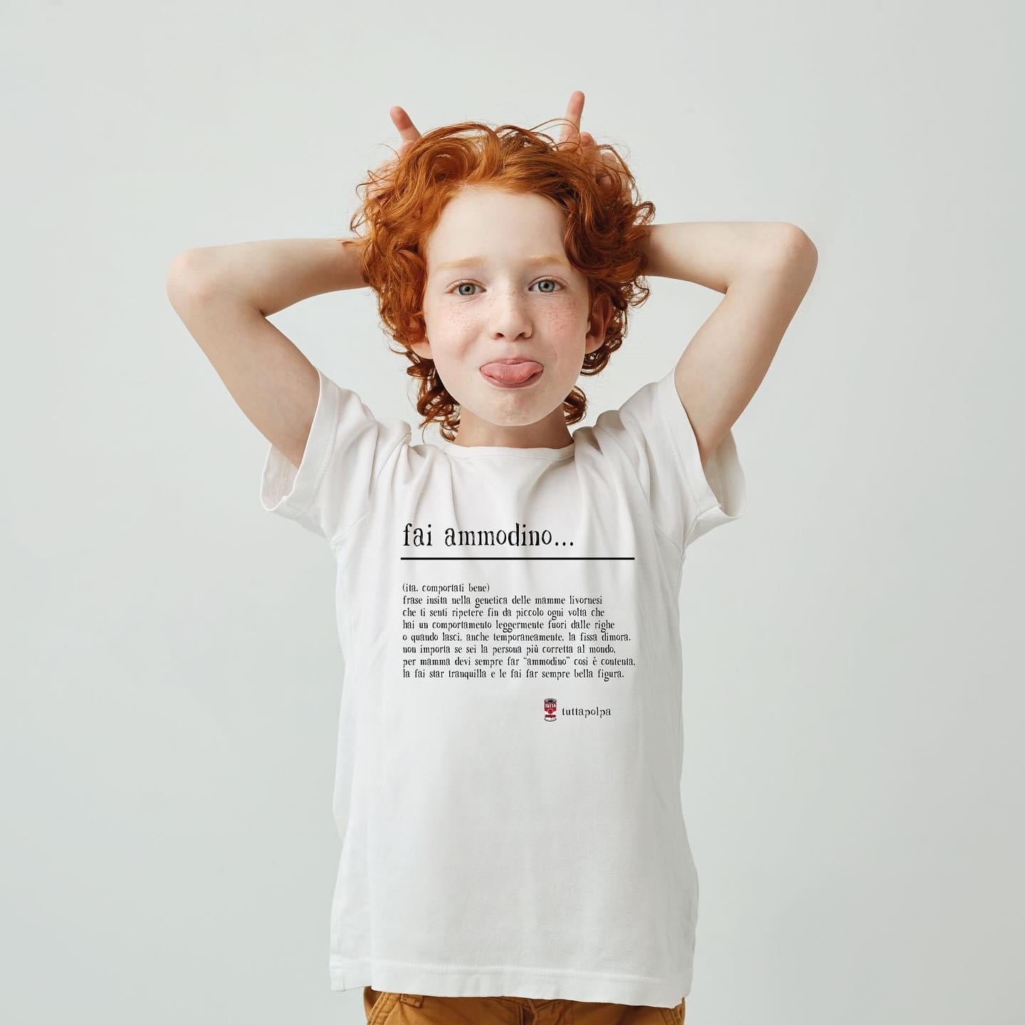 T-SHIRT BIMBO/A DISPONIBILE CON TUTTE LE FRASI