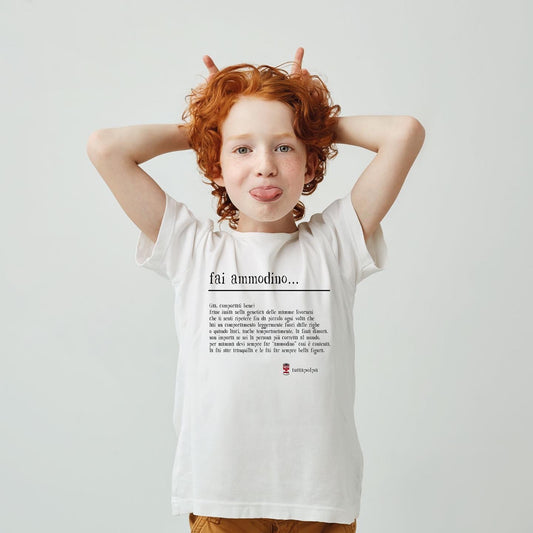 T-SHIRT BIMBO/A DISPONIBILE CON TUTTE LE FRASI