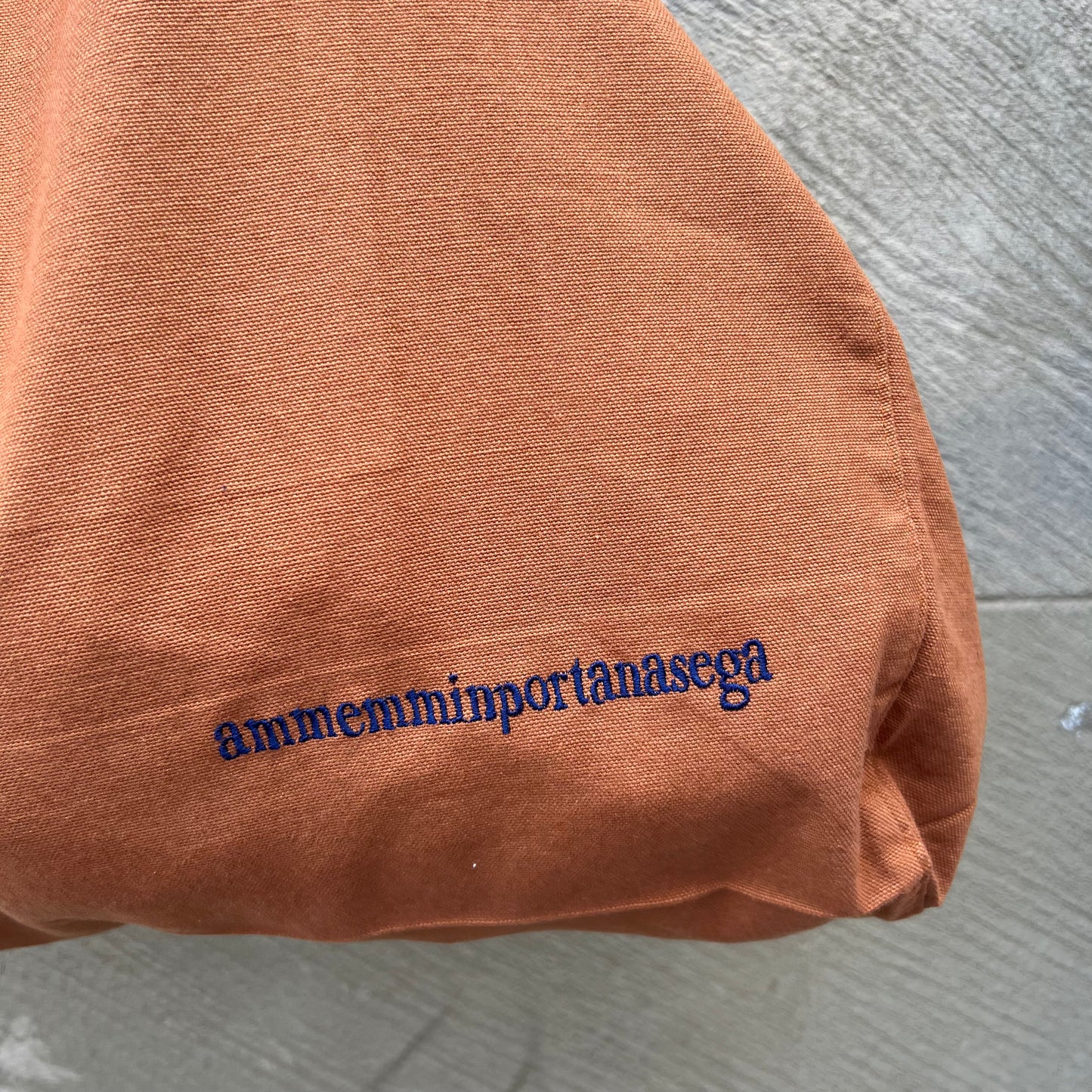 Borsa in cotone - Ammemmimportanasega