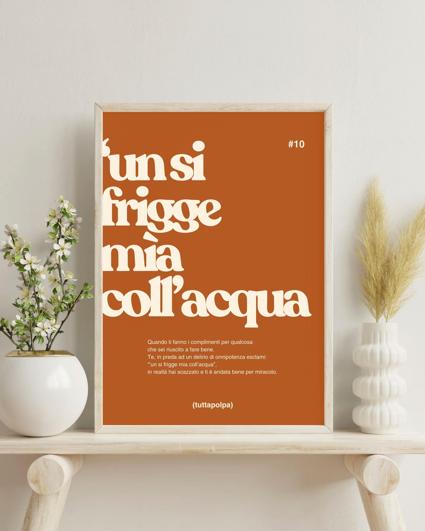 POSTER 'Un si frigge mìa coll'acqua