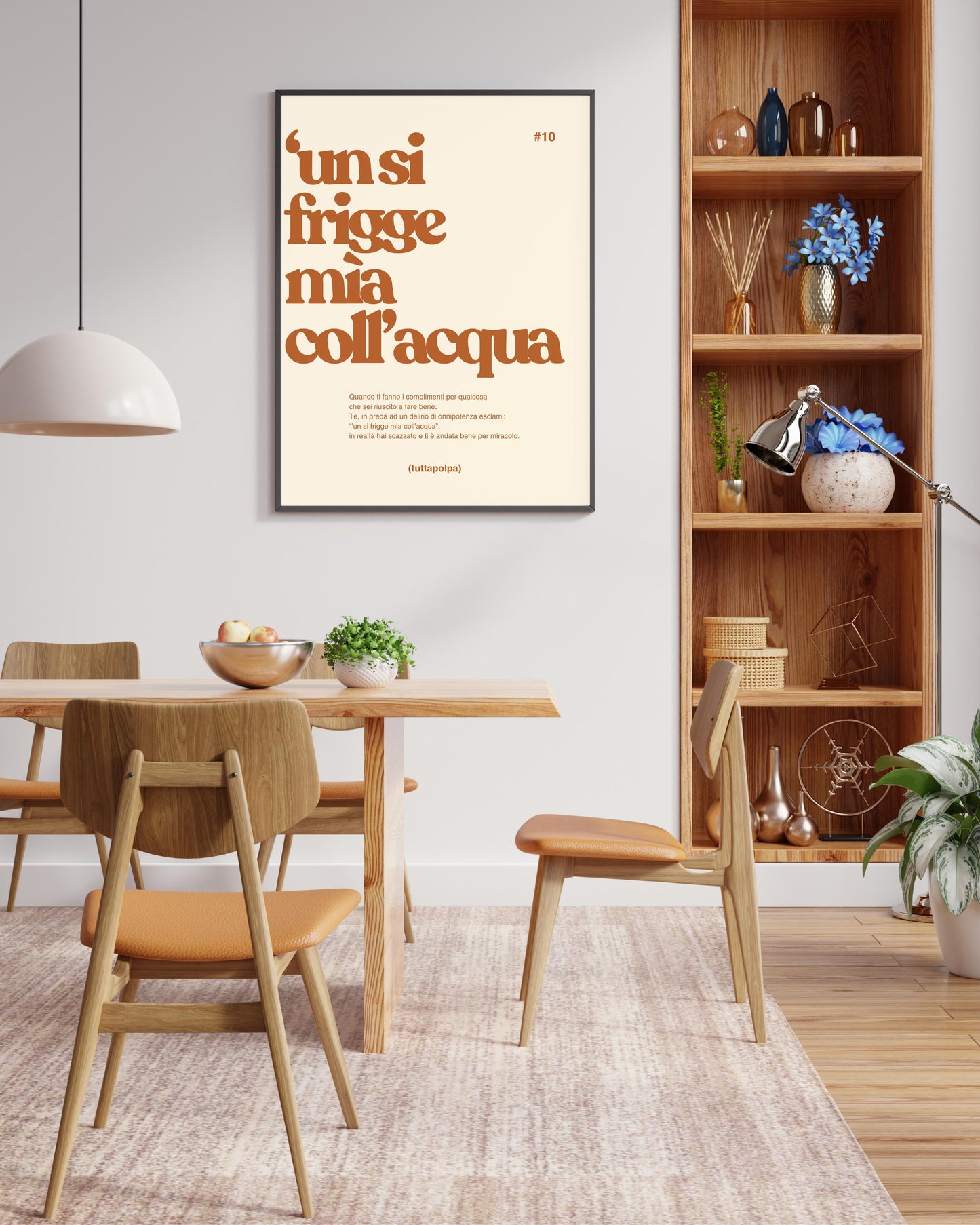 POSTER 'Un si frigge mìa coll'acqua
