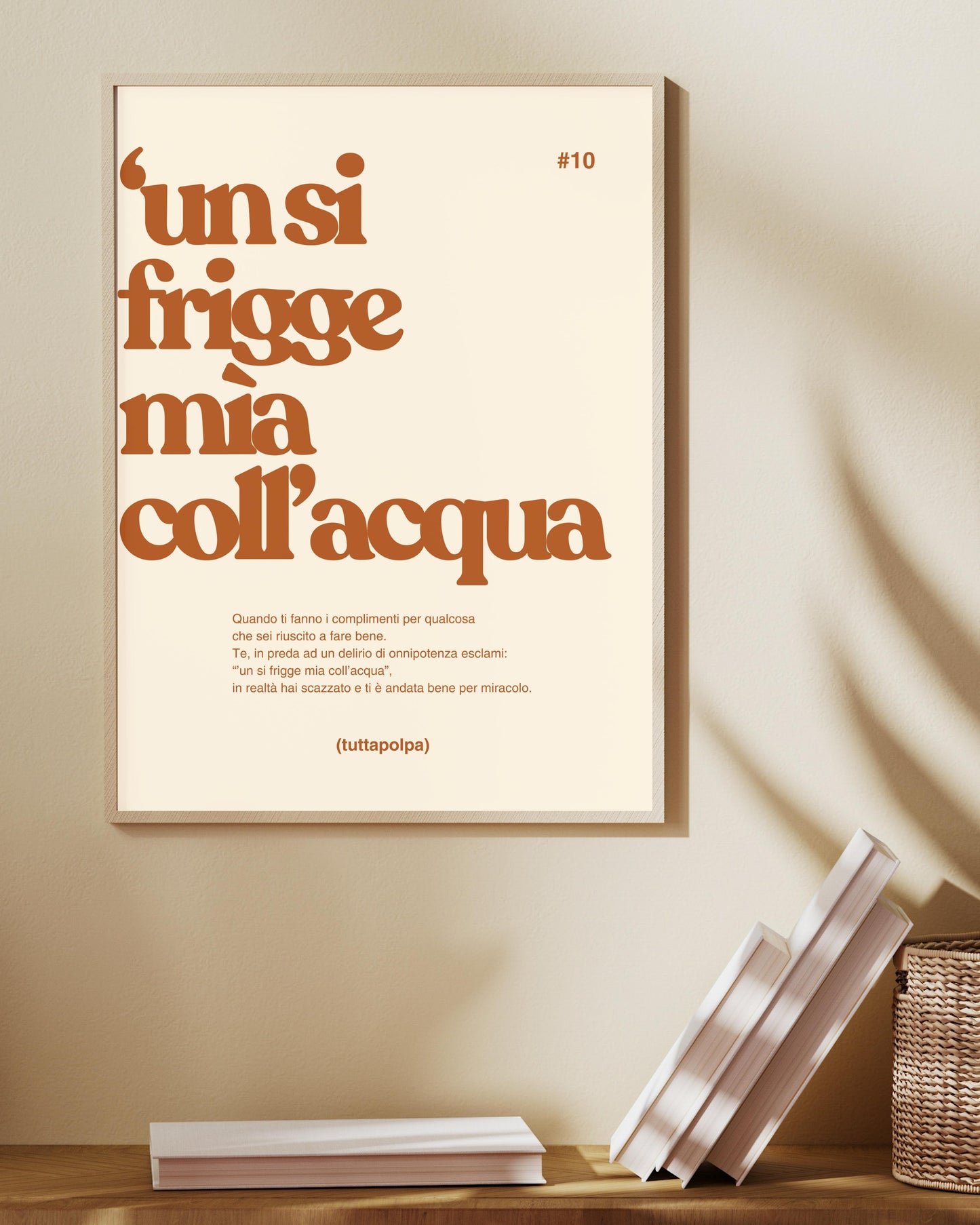 POSTER 'Un si frigge mìa coll'acqua