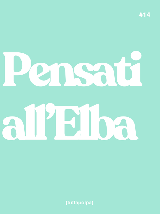 POSTER PENSATI ALL'ELBA