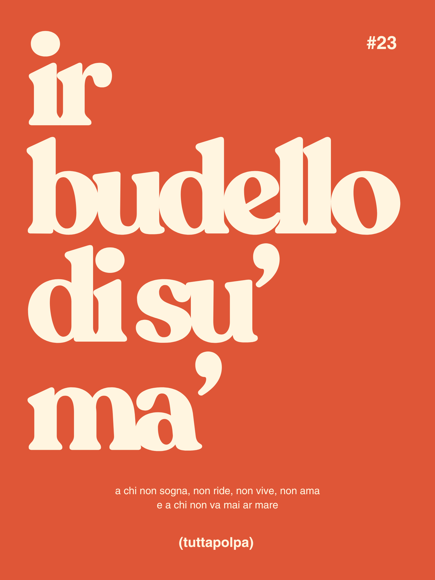 Ir budello di su' ma'