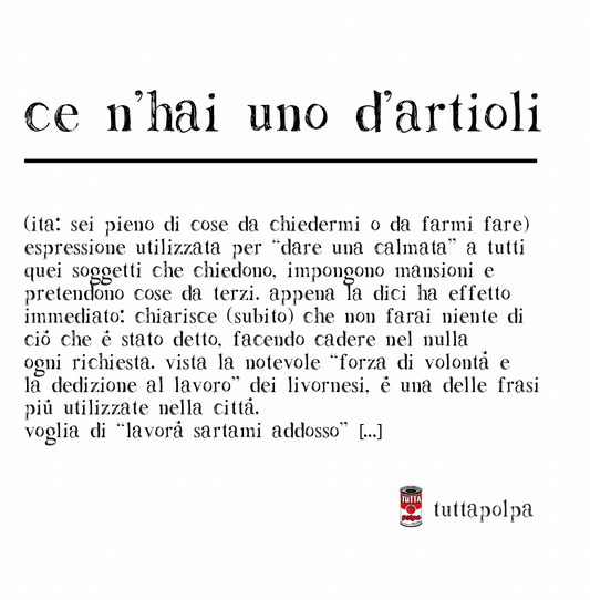 Ce n'hai uno d'artioli