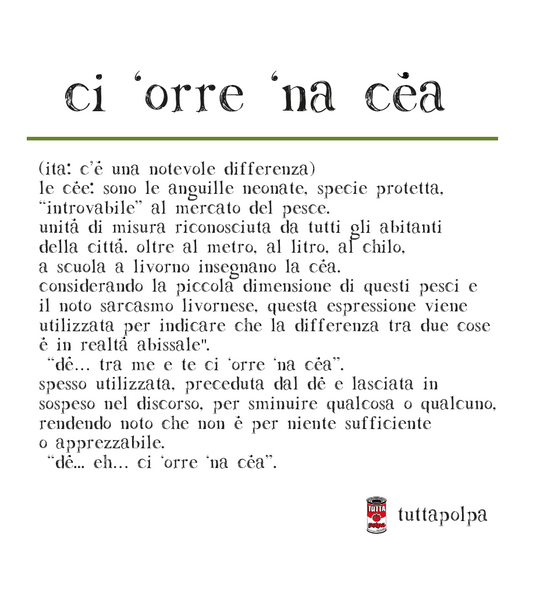 ci 'orre 'na céa