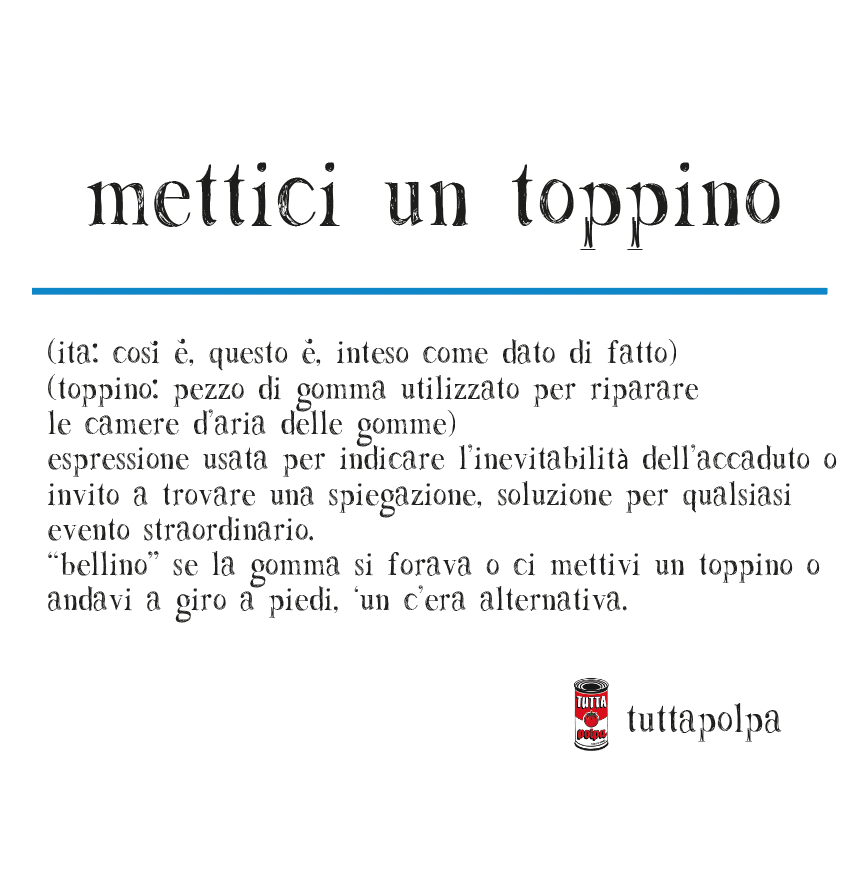 mettici un toppino...