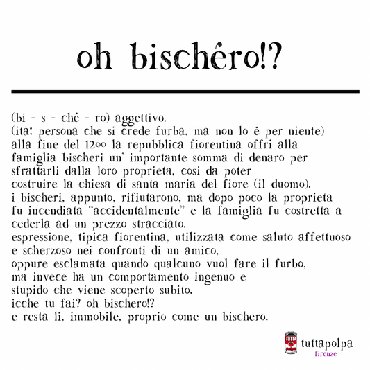 oh bischero!?