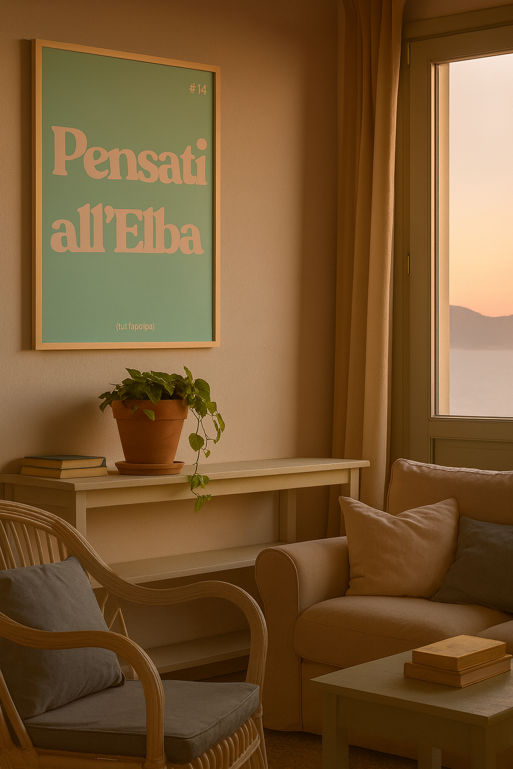 POSTER PENSATI ALL'ELBA