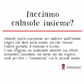 Facciamo Calasole insieme