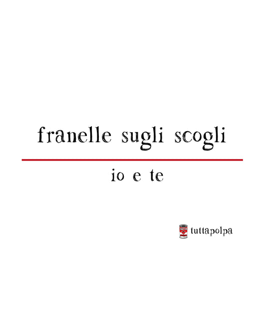 Franelle sugli scogli